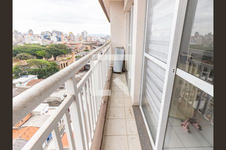 Varanda de apartamento à venda com 1 quarto, 32m² em Brás, São Paulo