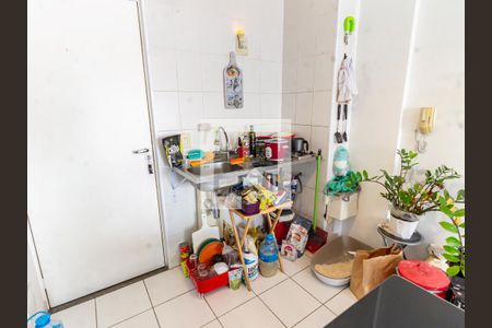 Sala/Cozinha de apartamento à venda com 1 quarto, 32m² em Brás, São Paulo