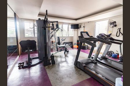 Apartamento à venda com 32m², 1 quarto e 1 vaga Apartamento à venda com 32m², 1 quarto e 1 vagaÁrea comum - Academia