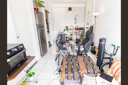 Sala/Cozinha de apartamento à venda com 1 quarto, 32m² em Brás, São Paulo