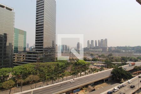 Vista da Sala de kitnet/studio para alugar com 1 quarto, 25m² em Vila Olímpia, São Paulo