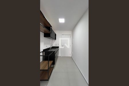 Cozinha de kitnet/studio para alugar com 1 quarto, 26m² em Pinheiros, São Paulo