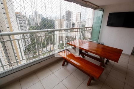 Varanda gourmet de apartamento para alugar com 3 quartos, 96m² em Vila Andrade, São Paulo