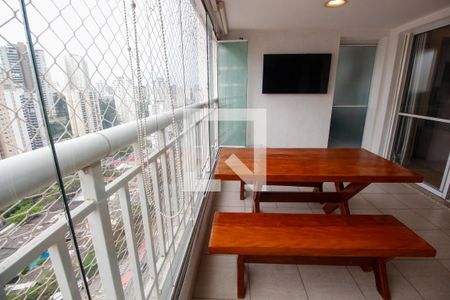 Varanda gourmet de apartamento para alugar com 3 quartos, 96m² em Vila Andrade, São Paulo