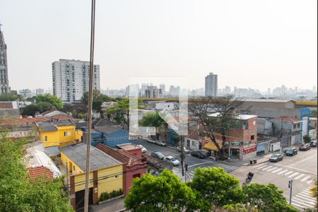 Vista da varanda de kitnet/studio à venda com 1 quarto, 35m² em Ipiranga, São Paulo