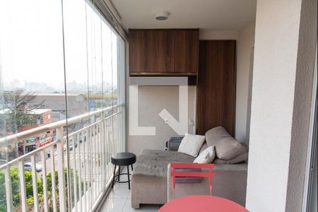 Varanda de kitnet/studio à venda com 1 quarto, 35m² em Ipiranga, São Paulo