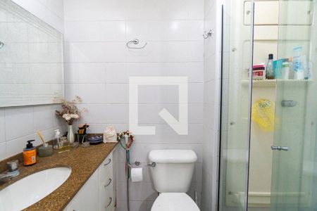 Banheiro da Suíte de apartamento para alugar com 2 quartos, 62m² em Vila Clementino, São Paulo