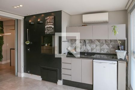 Varanda Gourmet de apartamento à venda com 3 quartos, 100m² em Parque Industrial Tomas Edson, São Paulo