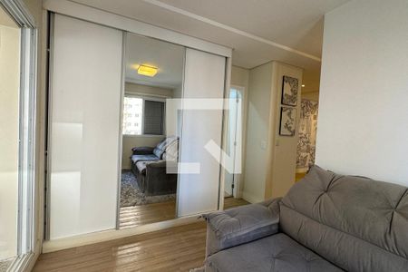 Sala de apartamento para alugar com 1 quarto, 76m² em Sítio Tamboré Alphaville, Barueri