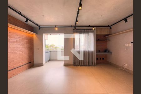 Sala de apartamento à venda com 2 quartos, 70m² em Vila Humaita, Santo André