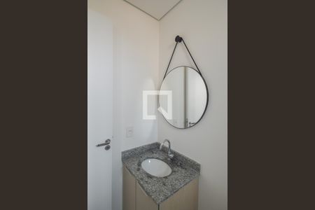 Banheiro de kitnet/studio para alugar com 1 quarto, 20m² em Centro, São Bernardo do Campo