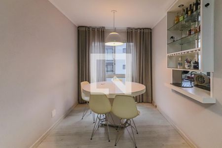 Sala de apartamento à venda com 1 quarto, 50m² em Vila Indiana, São Paulo