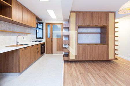 Sala/Cozinha de apartamento à venda com 3 quartos, 77m² em Vila Olímpia, São Paulo