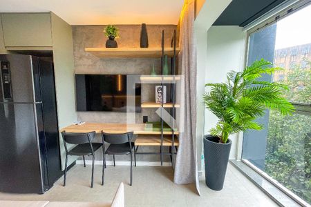 Studio de kitnet/studio para alugar com 1 quarto, 27m² em Pinheiros, São Paulo