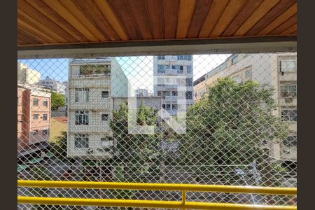 Vista da Sala de apartamento para alugar com 3 quartos, 93m² em Tijuca, Rio de Janeiro