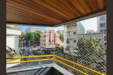 Vista da Sala de apartamento para alugar com 3 quartos, 93m² em Tijuca, Rio de Janeiro