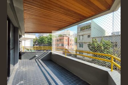 Varanda Sala de apartamento para alugar com 3 quartos, 93m² em Tijuca, Rio de Janeiro