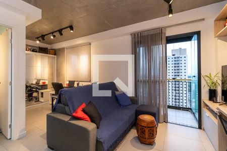 Sala de Estar de apartamento à venda com 1 quarto, 45m² em Santana, São Paulo