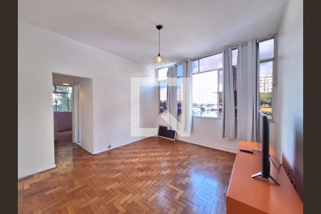 Sala de apartamento para alugar com 2 quartos, 62m² em Botafogo, Rio de Janeiro