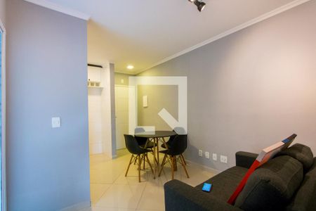 Sala de apartamento para alugar com 2 quartos, 38m² em Vila Junqueira, Santo André