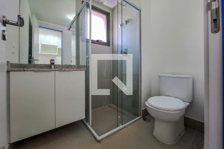 Studio para alugar com 27m², 1 quarto e sem vaga Studio para alugar com 27m², 1 quarto e sem vagaBanheiro