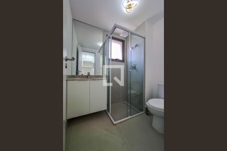 Studio para alugar com 27m², 1 quarto e sem vaga Studio para alugar com 27m², 1 quarto e sem vagaBanheiro