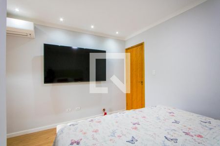 Quarto 1 - Suíte de apartamento à venda com 2 quartos, 105m² em Vila Scarpelli, Santo André