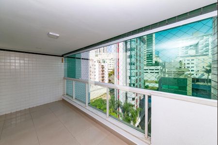 Varanda da Sala 1 de apartamento à venda com 4 quartos, 117m² em Buritis, Belo Horizonte