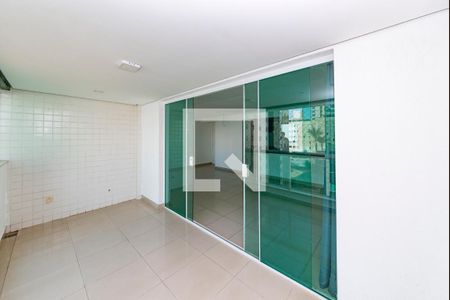 Varanda da Sala 1 de apartamento à venda com 4 quartos, 117m² em Buritis, Belo Horizonte