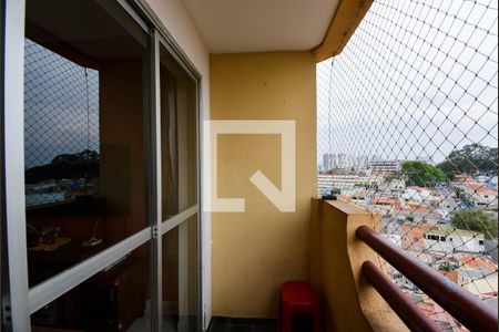 Varanda da Sala de apartamento à venda com 3 quartos, 79m² em Cidade Brasil, Guarulhos