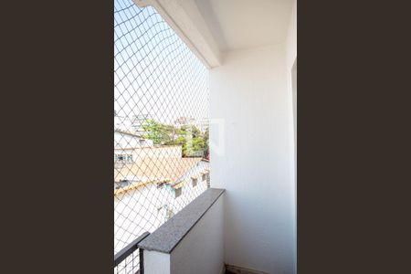 Varanda da Sala de apartamento à venda com 2 quartos, 51m² em Ana Lúcia, Belo Horizonte