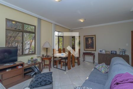 Sala de apartamento à venda com 3 quartos, 97m² em São Lucas, Belo Horizonte