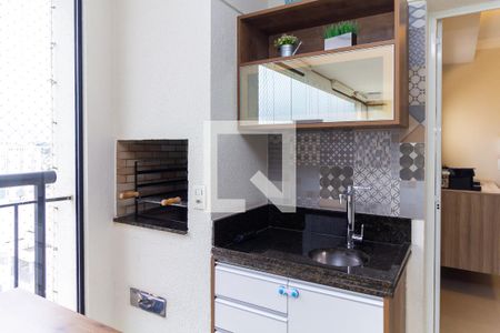 Varanda gourmet de apartamento para alugar com 3 quartos, 120m² em Vila Prudente, São Paulo