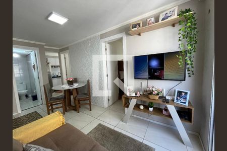 Sala de apartamento à venda com 2 quartos, 44m² em Santos Dumont, São Leopoldo