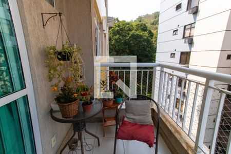 Varanda de apartamento à venda com 2 quartos, 80m² em Santa Rosa, Niterói