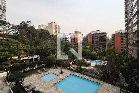 Vista da Varanda da Sala de apartamento à venda com 3 quartos, 200m² em Real Parque, São Paulo