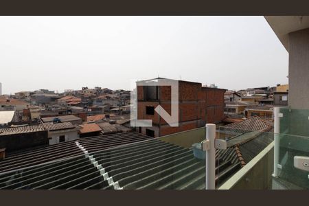 Sacada da Suíte 1 de casa de condomínio à venda com 2 quartos, 65m² em Vila Costa Melo, São Paulo