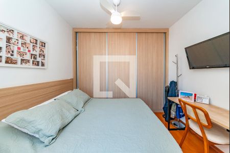 Suíte de apartamento à venda com 3 quartos, 100m² em Grajaú, Belo Horizonte