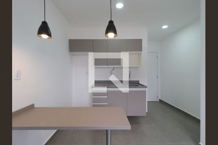 Sala/Cozinha de kitnet/studio para alugar com 1 quarto, 33m² em Vila Amelia, Ribeirão Preto