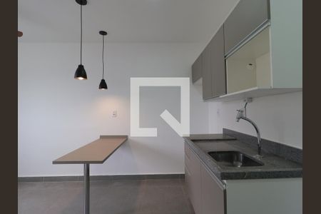 Sala/Cozinha de kitnet/studio para alugar com 1 quarto, 33m² em Vila Amelia, Ribeirão Preto