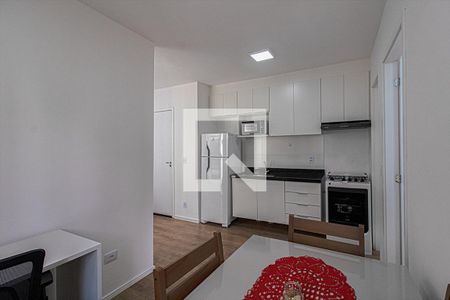 cozinha e sala de jantar compartilhadas_3 de apartamento à venda com 1 quarto, 33m² em Ipiranga, São Paulo