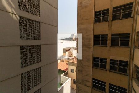 Sala vista de apartamento à venda com 1 quarto, 50m² em Centro, Niterói