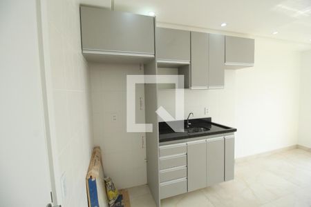 Sala/Cozinha de apartamento à venda com 1 quarto, 32m² em Belenzinho, São Paulo