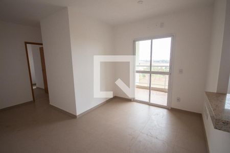 Sala de apartamento para alugar com 2 quartos, 58m² em Residencial Parque dos Servidores, Ribeirão Preto