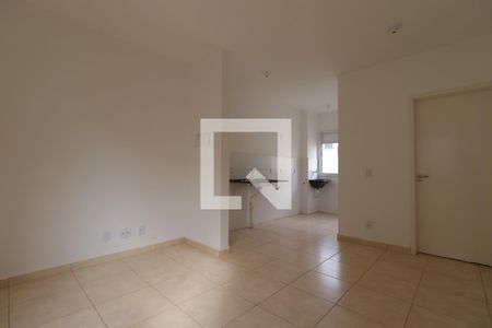 Sala de apartamento para alugar com 2 quartos, 43m² em Jardim Heitor Rigon, Ribeirão Preto