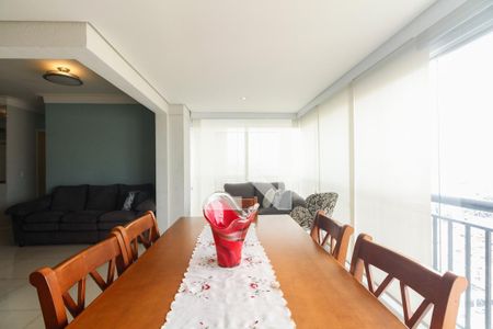 Varanda Gourmet  de apartamento à venda com 3 quartos, 97m² em Vila Gomes Cardim, São Paulo