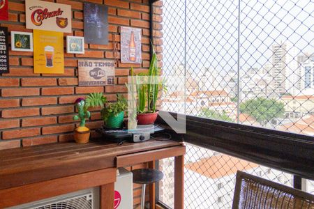 Varanda da Sala de apartamento à venda com 2 quartos, 76m² em Pompeia, São Paulo