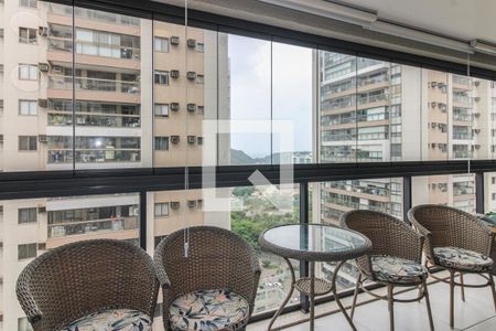 Varanda de apartamento à venda com 3 quartos, 83m² em Recreio dos Bandeirantes, Rio de Janeiro