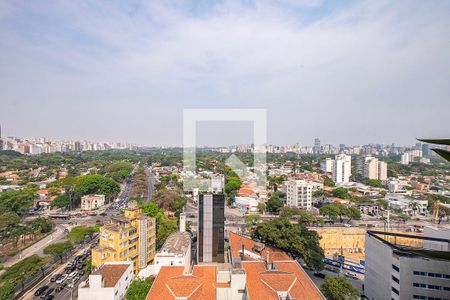 Sala - Vista de apartamento para alugar com 1 quarto, 82m² em Jardim America, São Paulo