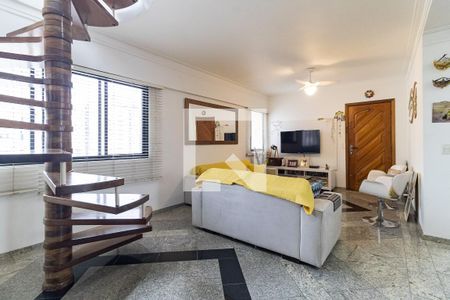 Sala de apartamento à venda com 4 quartos, 210m² em Vila Gumercindo, São Paulo